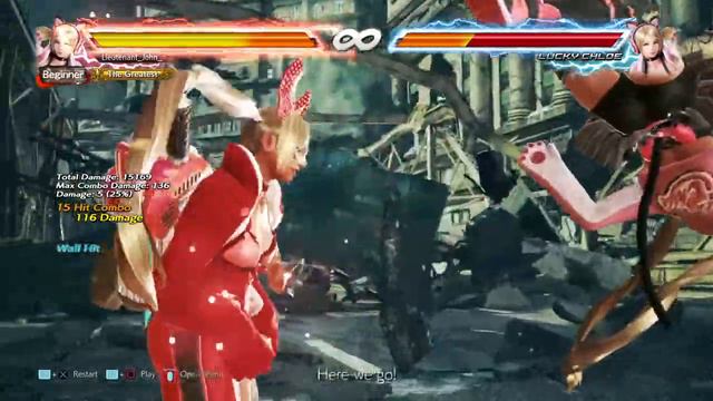 TEKKEN 7 Lucky Chloe 139 damage combo смотреть онлайн