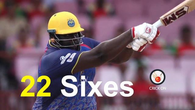 Wow,Double Century i T20 205 😱😱Runs in 77 balls //Rahkeem Cornwall batting highlights смотреть онлайн