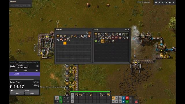 Factorio Tutorial Level 3/5 Speedrun: POWAH!!! смотреть онлайн