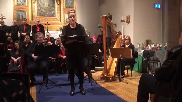 Liisa Mast sjunger Alleluia av Mozart смотреть онлайн