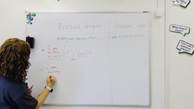 Present Simple/ Present Continuous Базовый уровень смотреть онлайн