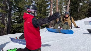 4. Ёлочка. Задний кант. Карвинг. Сноуборд. Илья Косяченко