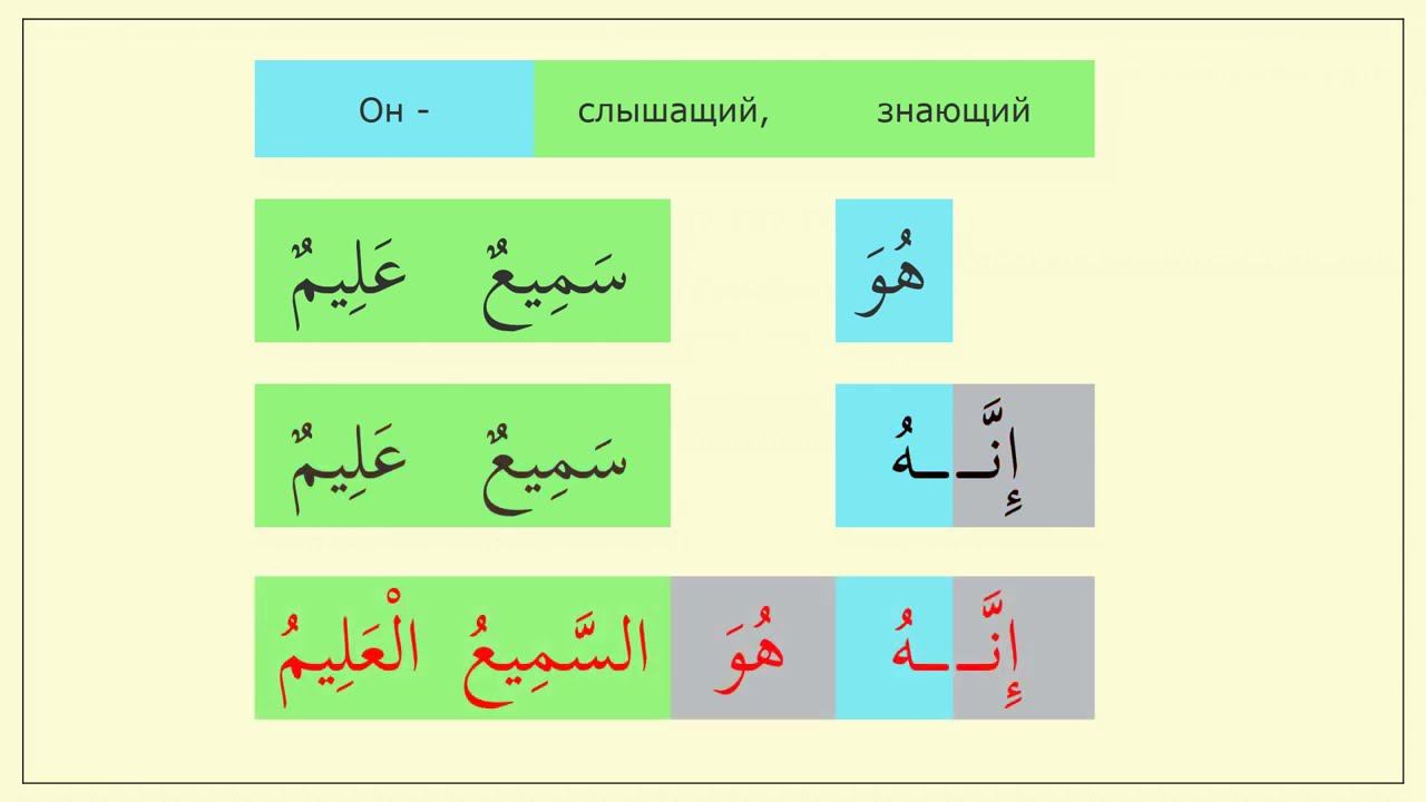 _009 Слитная форма (هو)