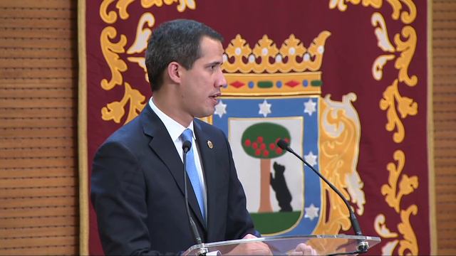 Rueda de prensa de Guaidó y Almeida смотреть онлайн