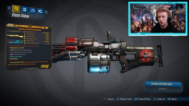 BUFFED REDLINE Now Stronger Than God Roll Bangstick! [Mayhem 10] Borderlands 3 Best Bossing Weapons смотреть онлайн