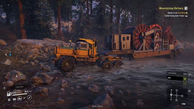 Mountain Delivery - SnowRunner No Commentary Gameplay - Modded Pacific P16 JBE Dual Front смотреть онлайн