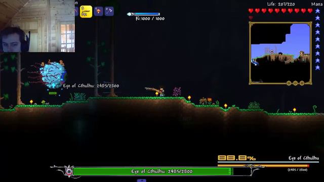 Terraria DBZ Mod Stream #7 | On The Hunt For Kaio-Ken!