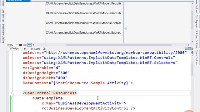 21. Implicit Data Templates. смотреть онлайн