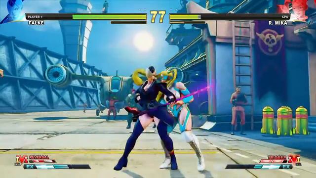 Street Fighter V - FALKE vs R. MIKA смотреть онлайн