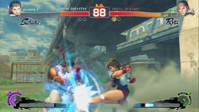 Ultra Street Fighter IV - Sakura vs. Ryu (Rival Battle) | PS3 Gameplay смотреть онлайн