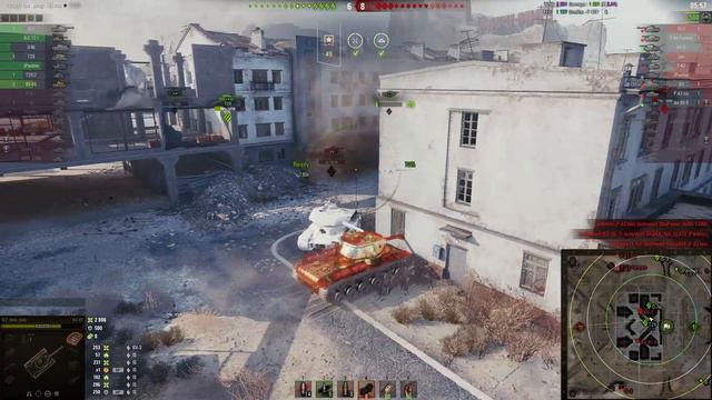 World of Tanks KV-85 (skin) 4037 DMG 1951 EXP - Ghost Town смотреть онлайн