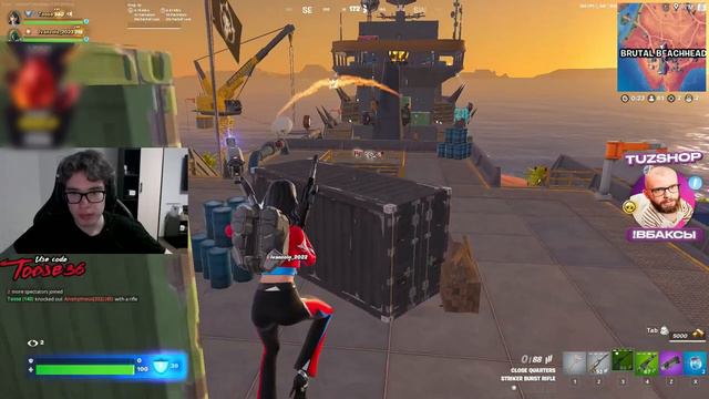 TOOSE И ИВАН ЗОЛО ИГРАЮТ ДУО РАНКЕД В ФОРТНАЙТ! ТУЗ ФАНИТСЯ В ЗИРО БИЛДЕ FORTNITE 5 ГЛАВА 4 СЕЗОН смотреть онлайн