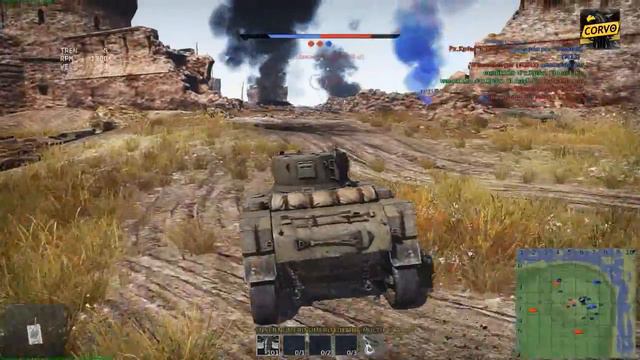 Gameplay | War Thunder Español | A por la fortaleza !! | M3 lee y M3 Stuart смотреть онлайн