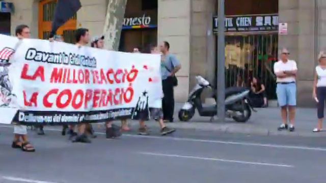 Diada Nacional Barcelona 2009. (2).Manifestació Bloc negre llibertari смотреть онлайн