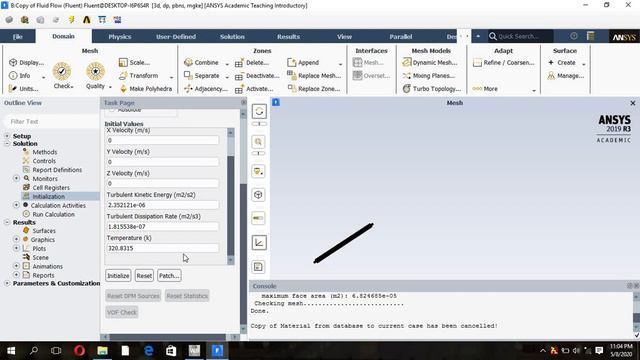Ansys Fluent (CFD) - How to setup Double pipe heat exchanger with parallel flow - Part 2 смотреть онлайн