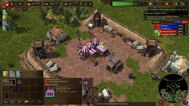 Let's Play Age Of Empires III DE: Knights Of The Mediterranean #4 | Great Turkish War (Attackers) смотреть онлайн