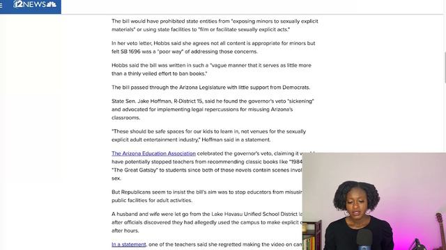 Katie Hobbs REJECTS Bill to Stop Teachers Filming Onlyfans Content in Classrooms 🤢 смотреть онлайн