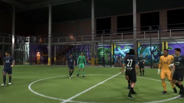 FIFA 22 Gameplay | Soccer Aid the team with ICON players | Street Football смотреть онлайн