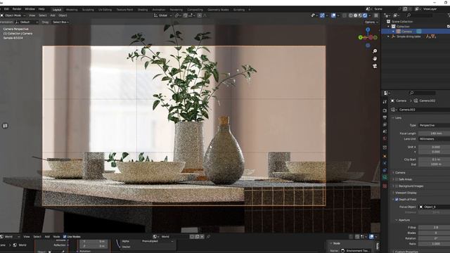 Как настроить камеру в Blender смотреть онлайн