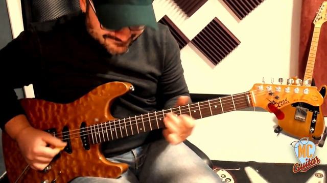 Dreamsongs Strat (Rod Magnets) Humbucker Demonstration By Manuel Contreras