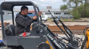 Ошибки при работе с экскаваторной установке на мини погрузчике Волгодонец