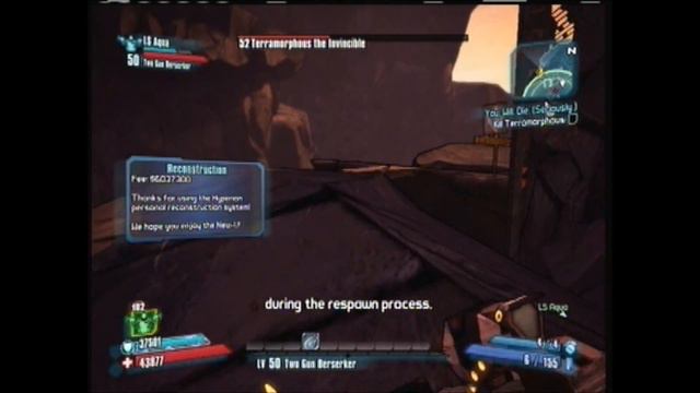 Borderlands 2 Beating Terramorphous The Invincible смотреть онлайн