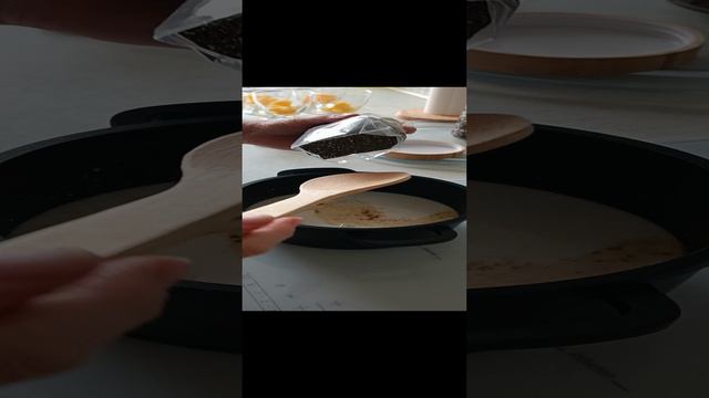 Пудинг с семенами чиа.