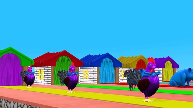 5 Giant Duck, Monkey, Piglet, Chicken, Dog, Buffalo, Lion, Sheep, Transfiguration Funny Animal 2023