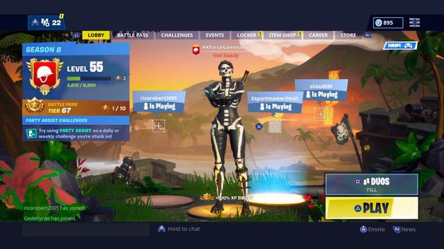 Dansk Fortnite Live - Morgen stream смотреть онлайн