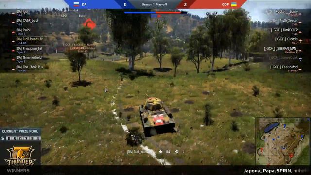 Der Adler vs GOF / Thunder League 2016 смотреть онлайн