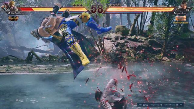 TEKKEN 8 - Jin got destroyed by King - Week 2 CNT смотреть онлайн