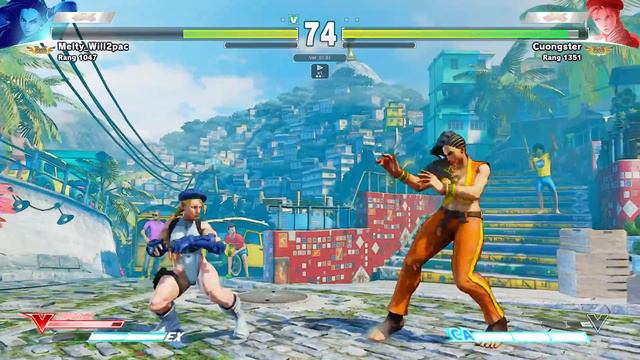 Will2pac ( Laura ) VS Cuongster ( Cammy ) HD 1080p - Street Fighter 5 смотреть онлайн