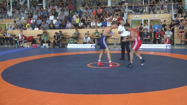 RINGEN - Deutsche Meisterschaften Greco - Halbfinale 67kg Sinan Kayakiran vs. Michael Widmeyer смотреть онлайн
