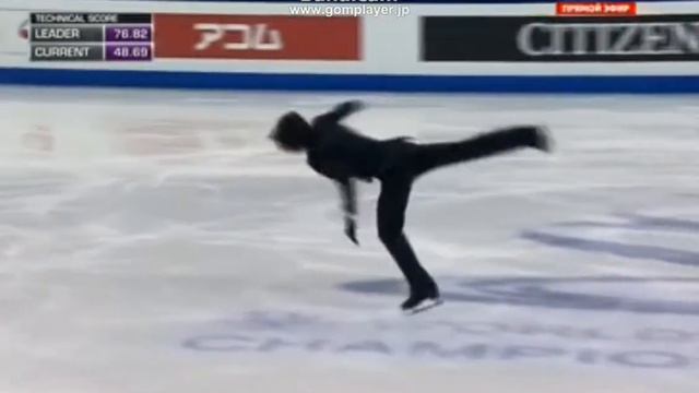 Takahito MURA Worlds figure skating championships 2015 FS смотреть онлайн