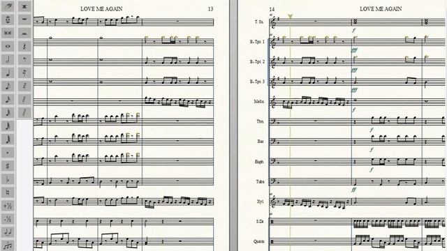 LOVE ME AGAIN- John Newman MARCHING BAND смотреть онлайн