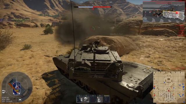 War Thunder | M1A2 Abrams | Sometimes Camping is fun смотреть онлайн