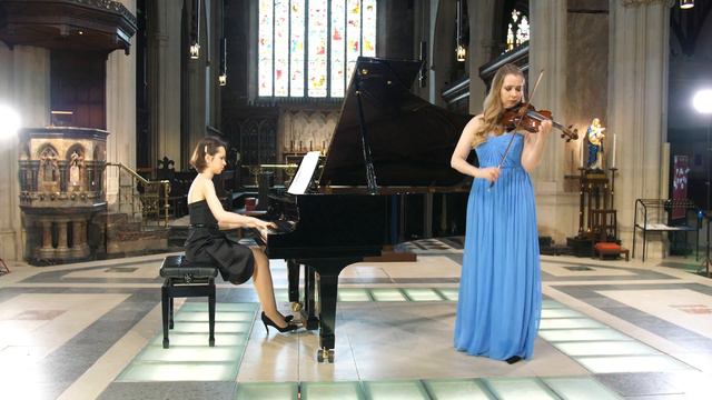 Mathieu Crickboom - Esquisses Op. 1 for violin and piano. Anna Ovsyanikova, Julia Sinani смотреть онлайн