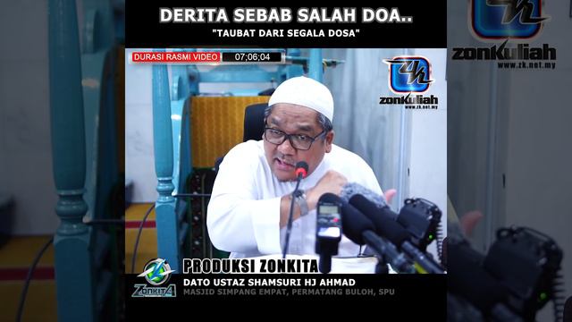 [Tazkirah]TAUBAT SEGALA DOSA - USTAZ SHAMSURI HJ AHMAD смотреть онлайн