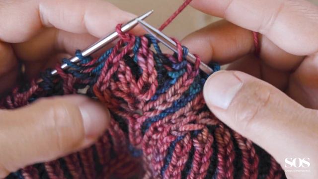 How to knit Brioche Increase and Decrease Stitches for the Camella Hat // Tiny Tutorial смотреть онлайн