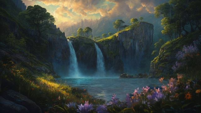 Waterfalls _ Electronica смотреть онлайн