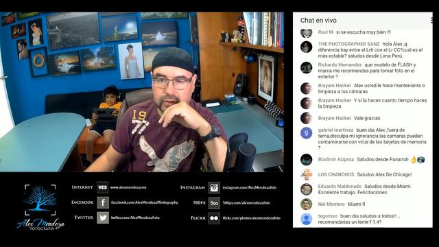 Transmisión en directo de Alex Mendoza # 44 EXPORTANDO DESDE LIGHTROOM смотреть онлайн