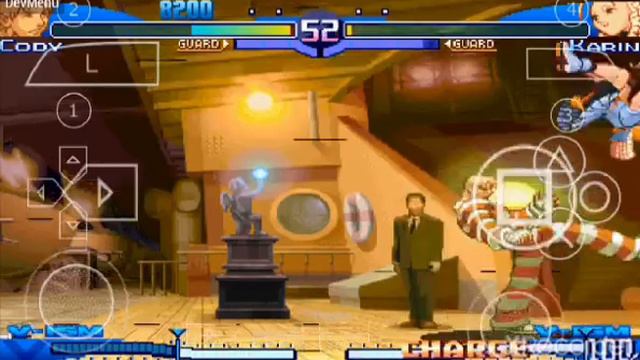 DROID GAMES Street fighter alpha max 3 PPSSPP Cody vs Karim смотреть онлайн