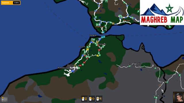 ETS2 v 1.47 BASE + MAGHREB Africa Morocco смотреть онлайн