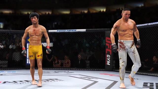 UFC 4 | Bruce Lee vs. Bron Breakker (WWE) (EA Sports UFC 4) смотреть онлайн
