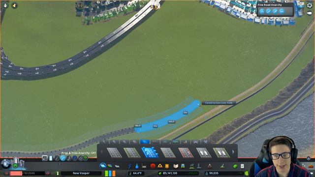 SKI LIFT BASED CITY? | Let's Play Cities Skylines (New Vooper) смотреть онлайн