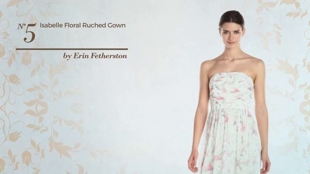 9 Best Selling Floral Dresses Collection By Erin Fetherston, Winter 2017 смотреть онлайн