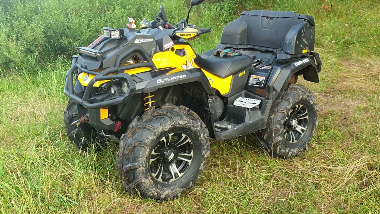 Сравнение Резины Gorilla и Maxxis Zilla 30x11x14' на Can-Am Brp Outlander 1000 XMR смотреть онлайн