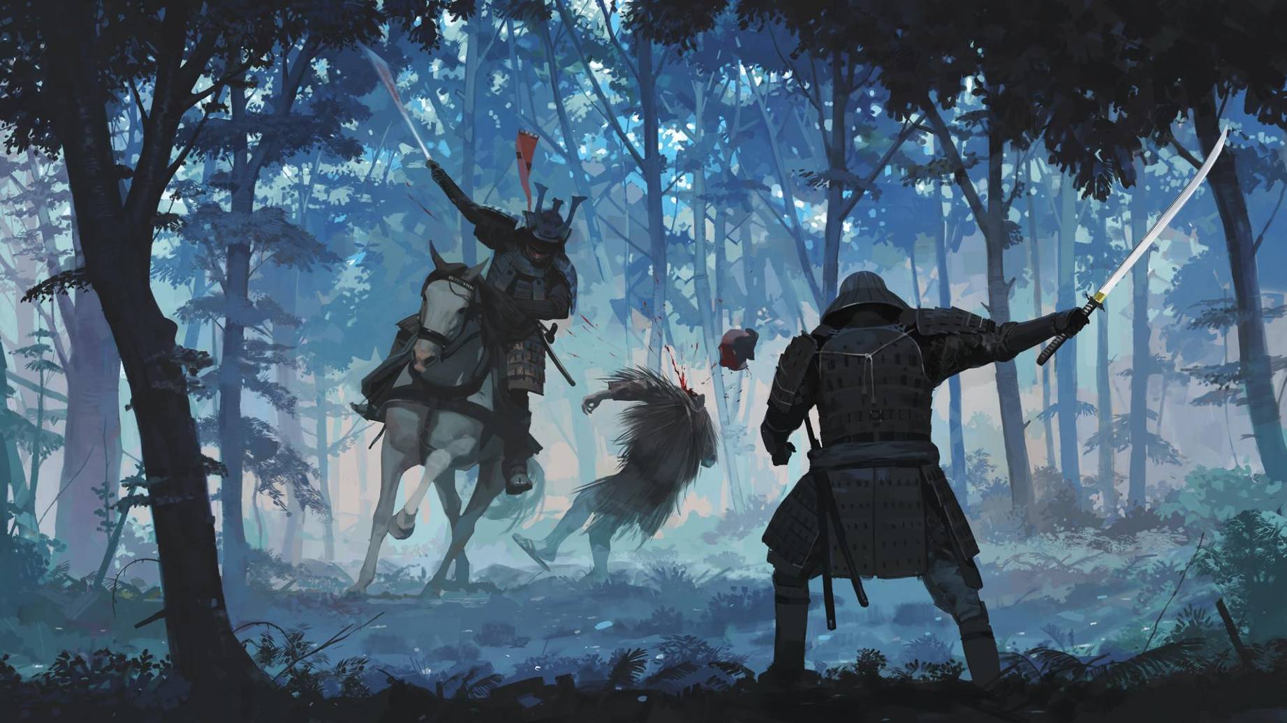 #24 Ghost Of Tsushima ﹥Сжечь стоянку лесорубов﹤ #24 смотреть онлайн
