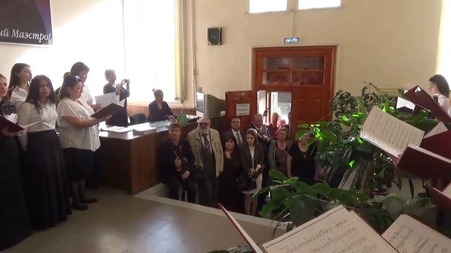 Валерий Абисалович Гергиев во Владикавказском колледже искусств -13.05.2016 г.-1 смотреть онлайн