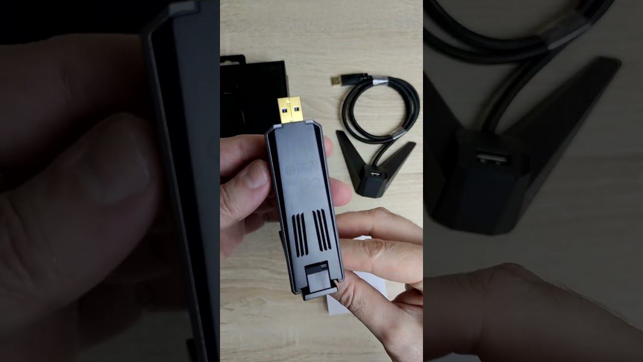 USB WiFi адаптер MSI AX1800 с поддержкой технологии WiFi 6. #shorts смотреть онлайн